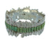 Southwest Silver Turquoise Ring Size 5-3/4 QX85847